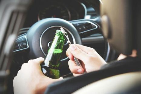 Drunk driver caught five times over the legal limit twice... in 24 hours