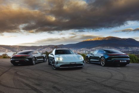 Porsche still pulling new buyers with electric Taycan