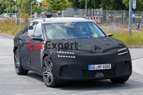 2025 Genesis GV60: Facelifted EV spied inside and out