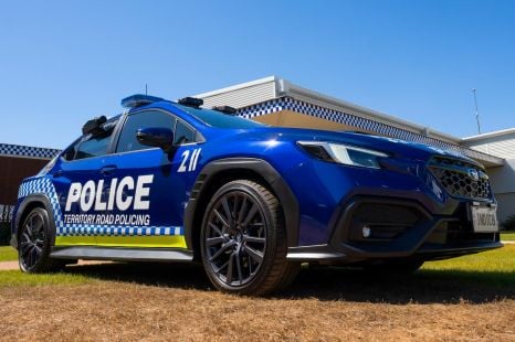 Subaru WRX goes from hunted to hunter, joins NT Police fleet