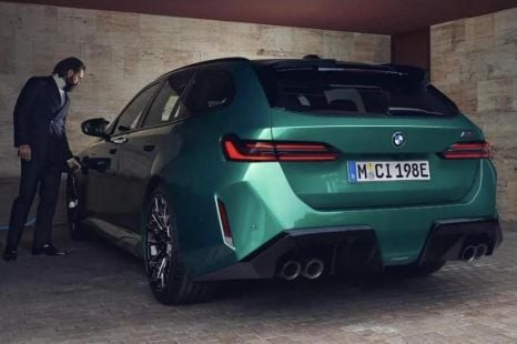 2025 BMW M5 Touring: Hot and heavy wagon leaked