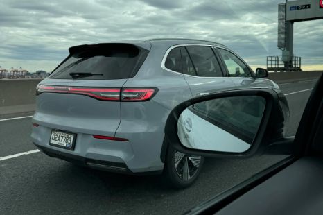 Geely E5: Chinese electric SUV spied in Australia