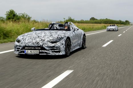 Mercedes-AMG PureSpeed: Roofless supercar takes shape