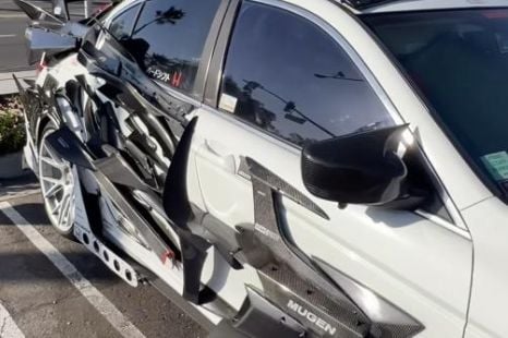 This Honda is an example of how not to modify your car