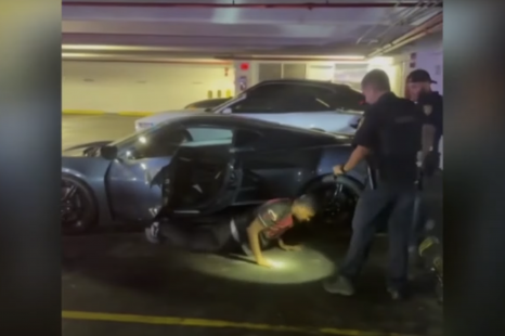 Would-be car thief gets stuck in Corvette, caught by owner