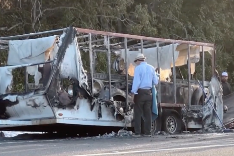 Another classic car bursts into flames leaving Pebble Beach