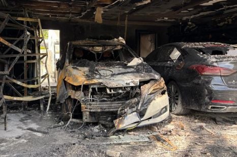 Charging EV goes up in flames, but firies say it wasn't the car's fault