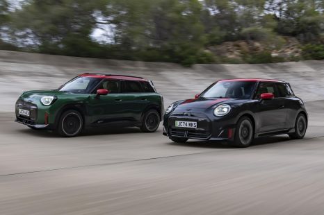 Mini EVs get the hot JCW treatment