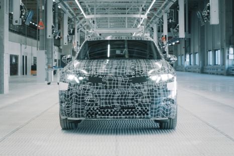 BMW’s crucial new electric SUV rolls off the production line