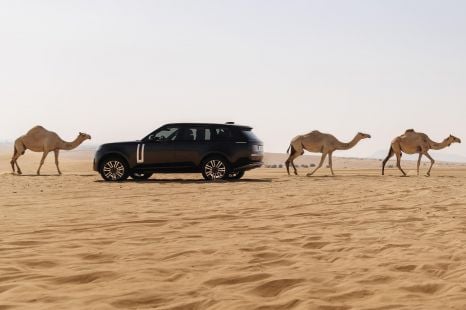 Range Rover Electric: Off-road-ready luxury EV undergoes desert testing