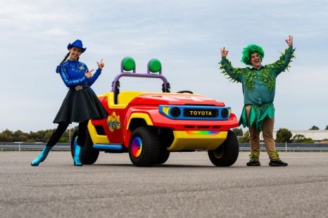 Toyota reveals new EV ute... for The Wiggles