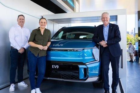 Kia electrifies Australian Open fleet with hybrids, EVs