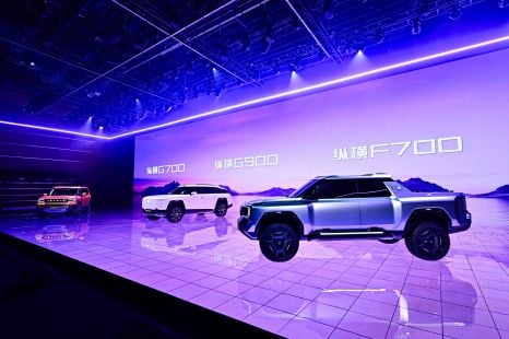 China's Chery reveals 1200kW luxury electric ute, SUVs