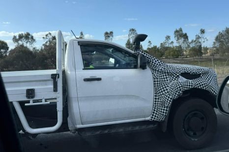 2026 Ford Ranger Super Duty spotted in Australia