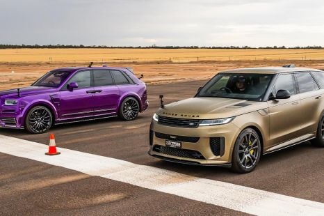 Range Rover Sport SV vs Rolls-Royce Cullinan drag race