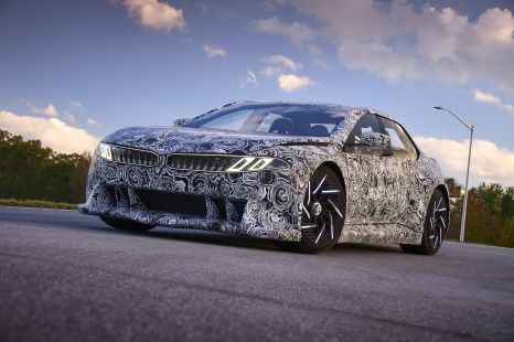 Electric BMW M3 previewed with Vision Driving Experience concept