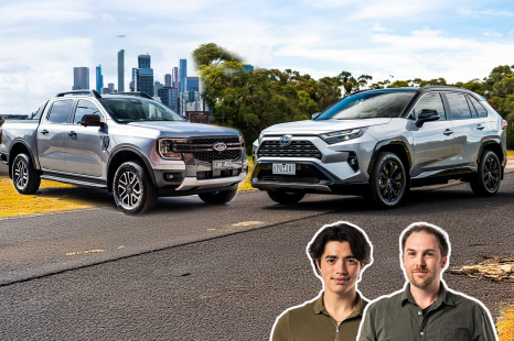 Podcast: It's RAV4 vs Ranger as Australia's new-car sales race heats up