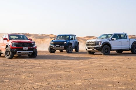 Ford Ranger Raptor vs F-150 Raptor vs Bronco Raptor comparison