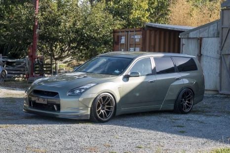 Custom Nissan GT-R wagon is one wild-looking family hauler