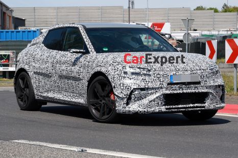 Genesis GV60 Magma spied: Heated up electric SUV takes shape
