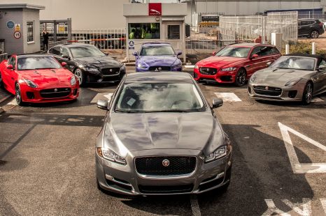 Jaguar Land Rover furloughs half its employees
