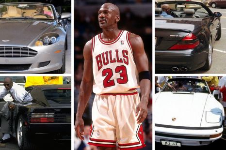 The crazy cars in Michael Jordan's garage