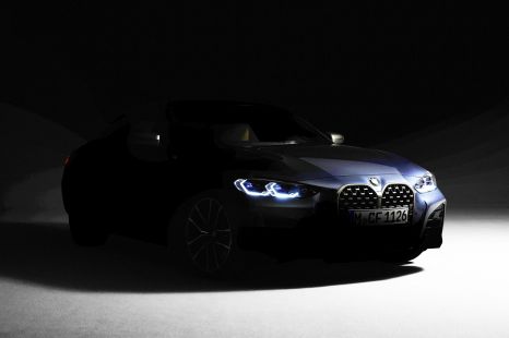 2021 BMW 4 Series teased with controversial tall grille