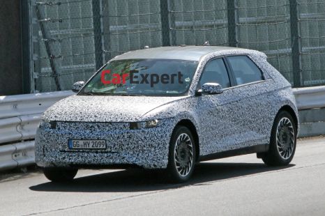 2021 Hyundai 45 EV spied again