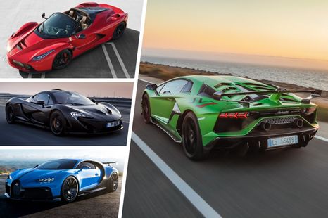 The 10 most popular supercars on Instagram