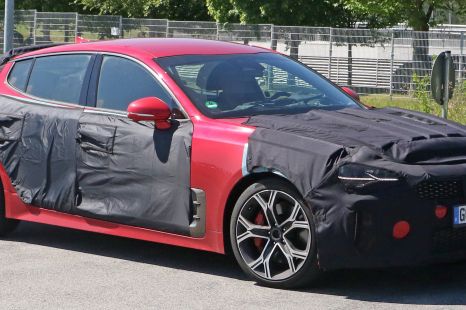 2021 Kia Stinger spied