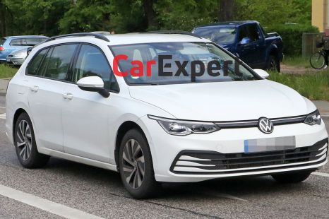 2021 Volkswagen Golf wagon spied