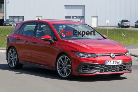 2021 Volkswagen Golf GTI TCR spied