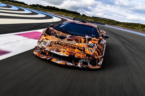 Lamborghini SCV12: Track-only hypercar teased