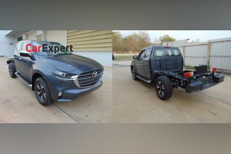 Mazda BT-50 cab chassis variants take shape