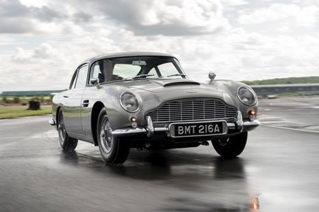 First Aston Martin DB5 Continuation rolls off the production line