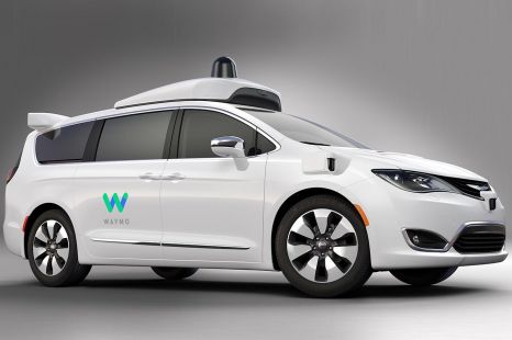 Fiat Chrysler developing self-driving van with Waymo