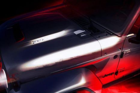 Jeep teases V8 Wrangler