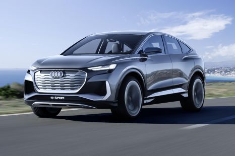 Audi Q4 Sportback e-tron concept revealed