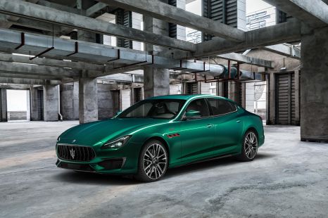 Maserati Ghibli, Quattroporte Trofeo here early in 2021