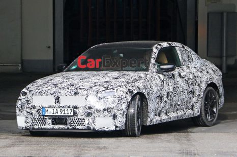 2021 BMW 2 Series Coupe interior spied