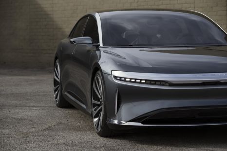 Lucid Air: 805kW electric sedan detailed