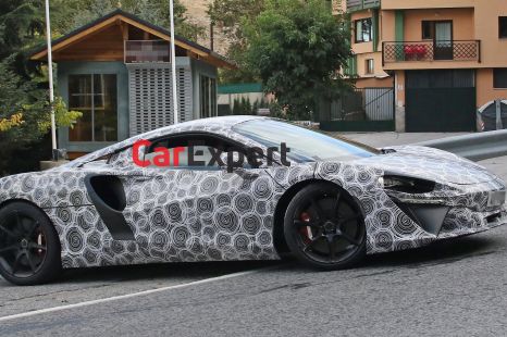 2021 McLaren High-Performance Hybrid revealed in spy photos, patent images