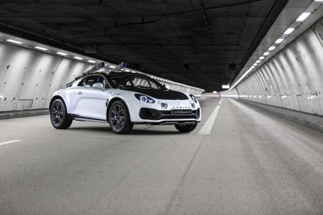Alpine A110 SportsX patent points to production car