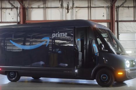 2021 Rivian Amazon electric van unveiled