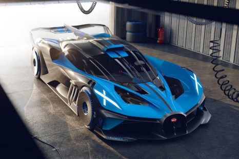 Bugatti Bolide track-focused concept unveiled
