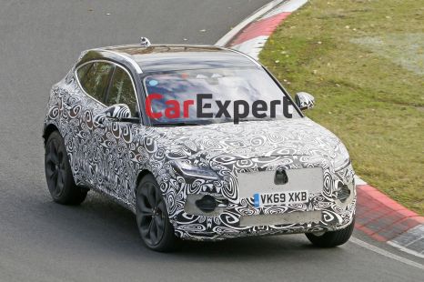 2021 Jaguar E-Pace facelift spied