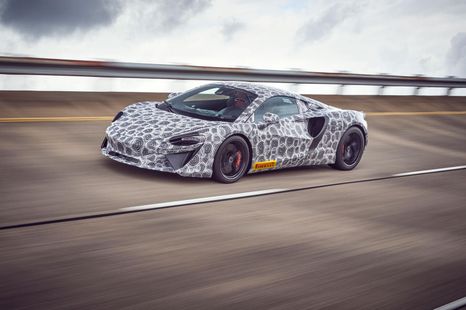 McLaren introducing first V6 hybrid, ending production of V8 Sports Series