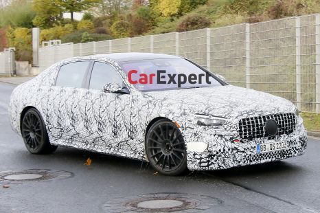 2021 Mercedes-AMG S63 plug-in hybrid spied