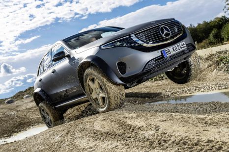Mercedes-Benz EQC 4x4² concept unveiled