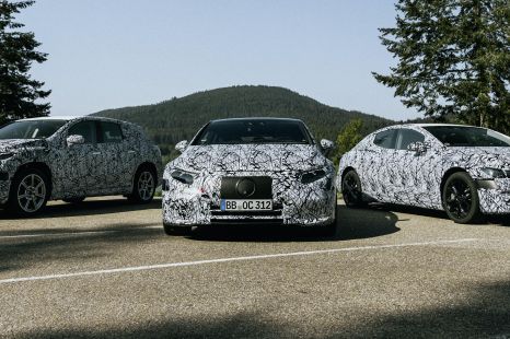 Mercedes-Benz launching two large electric sedans, two large EV SUVs